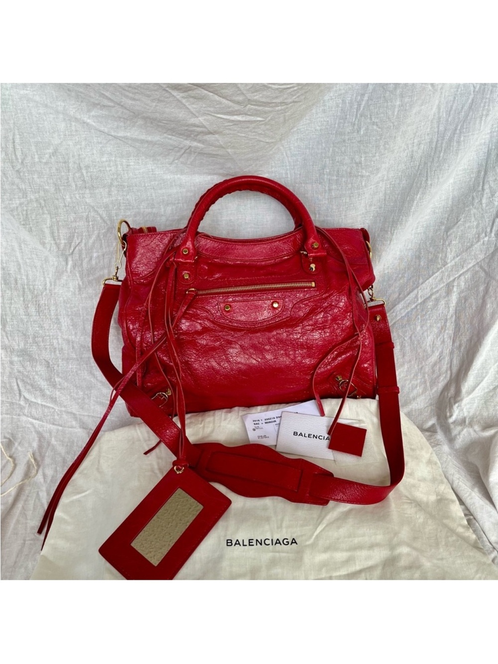Balenciaga Red Velo